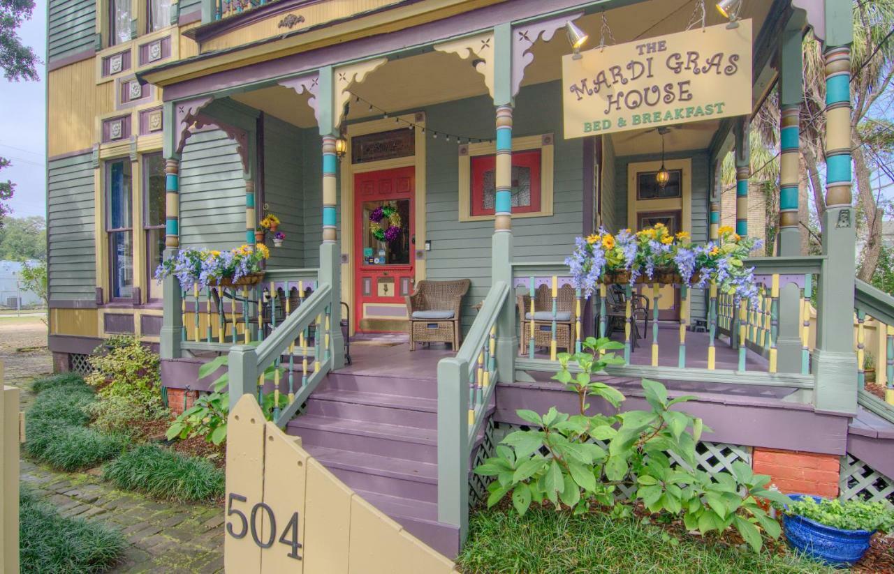 The Mardi Gras House Bed & Breakfast Mobile Eksteriør bilde